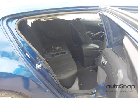 2017 Hyundai Veloster Value Edition z USA, uszkodzony, nr VIN KMHTC6AD2HU320879